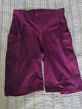 The North Face High-Rise Berry Bike Shorts